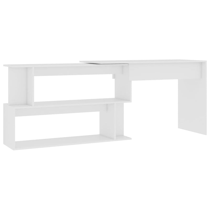 Corner_Desk_White_200x50x76_cm_Engineered_Wood_IMAGE_2_EAN:8719883816845
