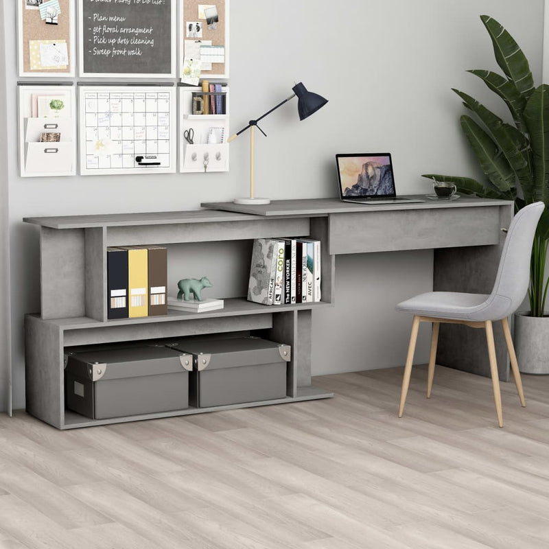 Corner_Desk_Concrete_Grey_200x50x76_cm_Engineered_Wood_IMAGE_1_EAN:8719883816883