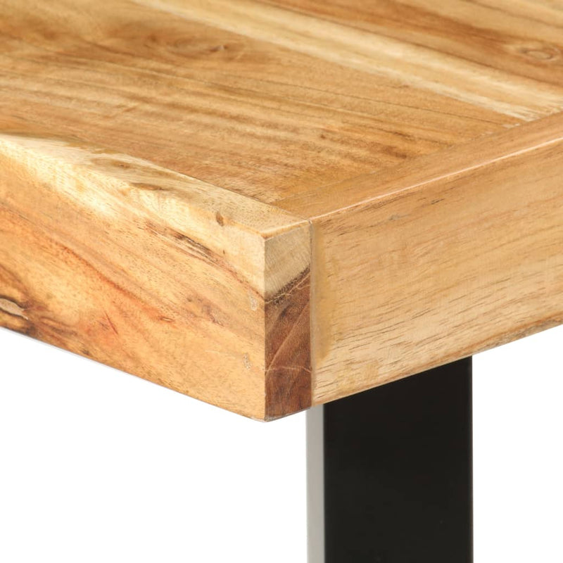 Bar Table 180x70x107 cm Solid Acacia Wood