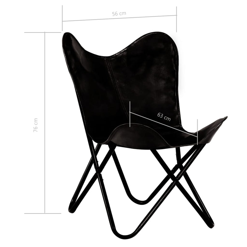 Butterfly_Chairs_2_pcs_Black_Kids_Size_Real_Leather_IMAGE_11