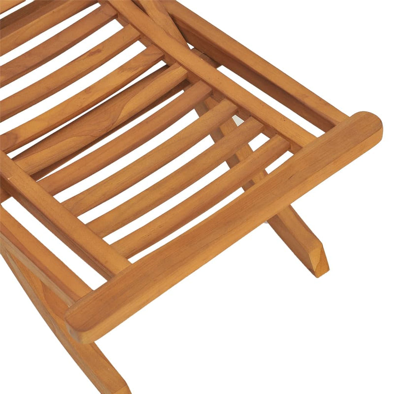 Folding Garden Chair Solid Teak Wood