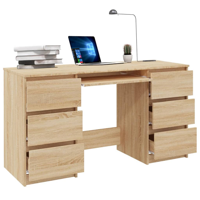 Writing_Desk_Sonoma_Oak_140x50x77_cm_Engineered_Wood_IMAGE_3