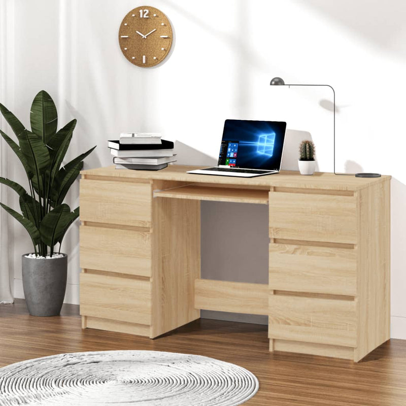 Writing_Desk_Sonoma_Oak_140x50x77_cm_Engineered_Wood_IMAGE_1