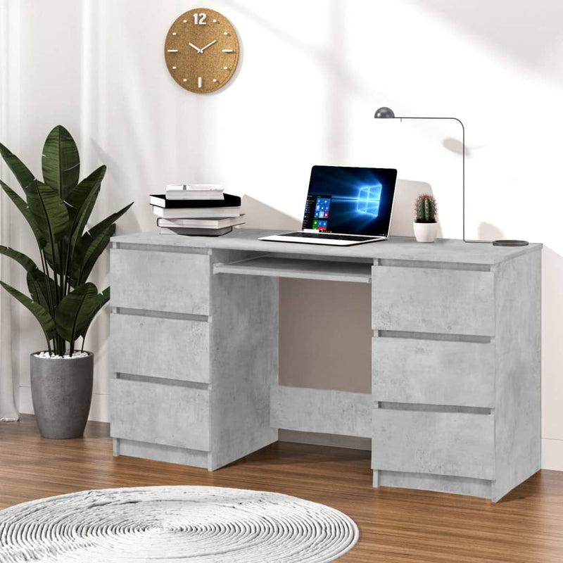 Writing_Desk_Concrete_Grey_140x50x77_cm_Engineered_Wood_IMAGE_1_EAN:8719883869155