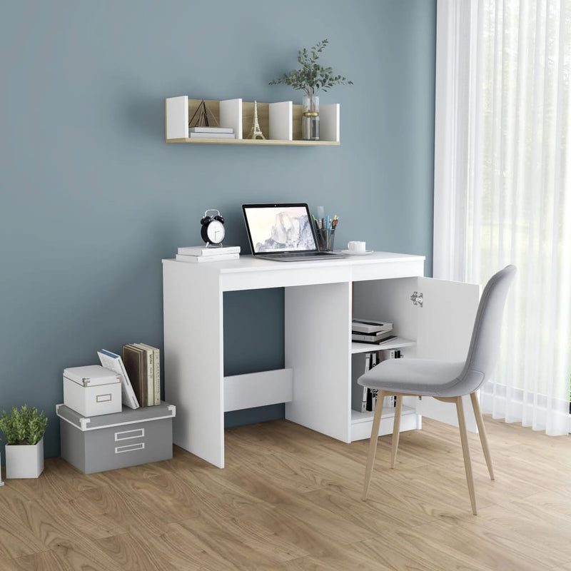 Desk_White_100x50x76_cm_Engineered_Wood_IMAGE_3_EAN:8719883914985