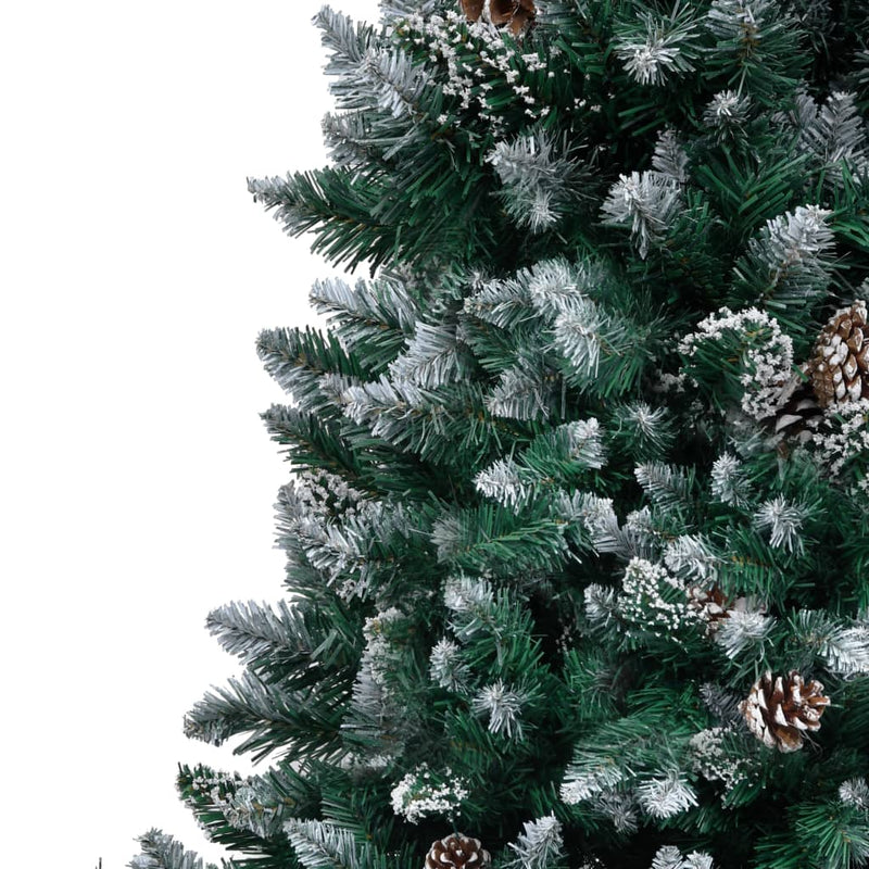 Artificial_Christmas_Tree_with_Pine_Cones_and_White_Snow_240_cm_IMAGE_3