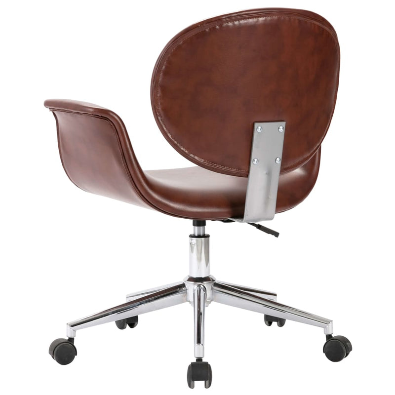 Swivel_Office_Chair_Brown_Faux_Leather_IMAGE_5_EAN:8720286007624