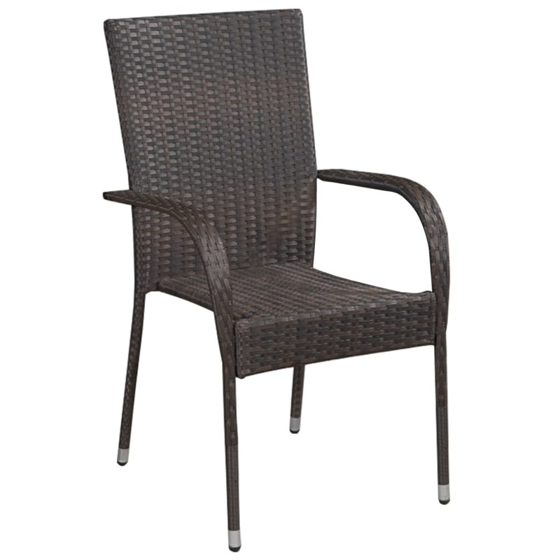 Stackable_Outdoor_Chairs_6_pcs_Poly_Rattan_Brown_IMAGE_2_EAN:8720286055076
