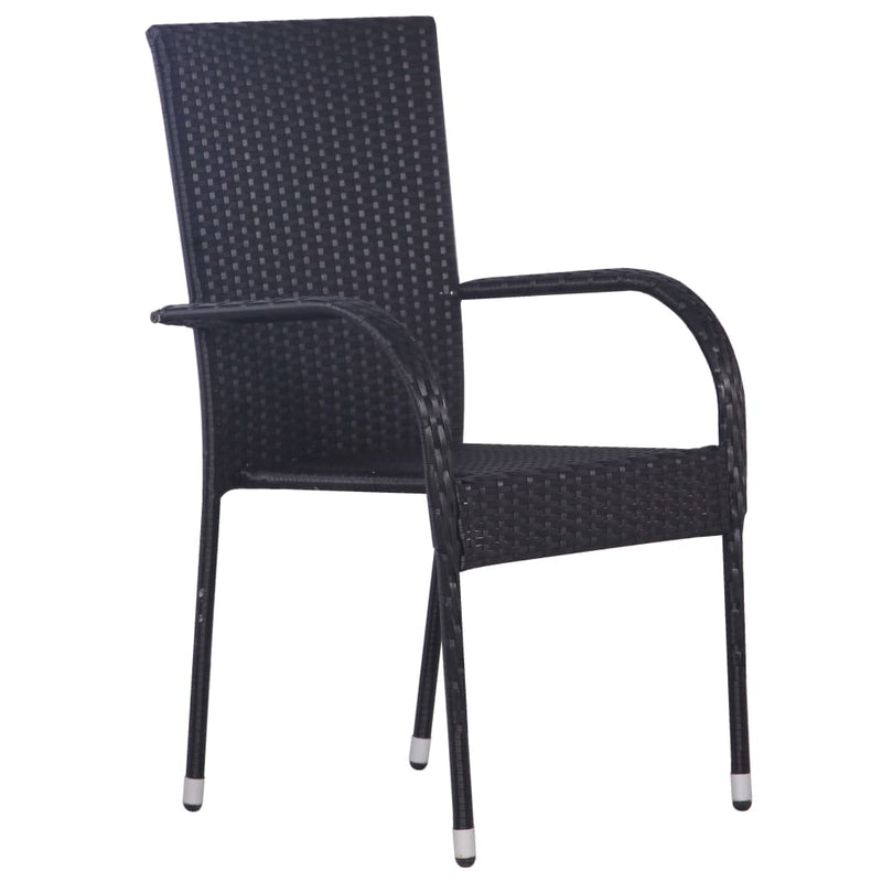 Stackable_Outdoor_Chairs_6_pcs_Poly_Rattan_Black_IMAGE_2_EAN:8720286055083