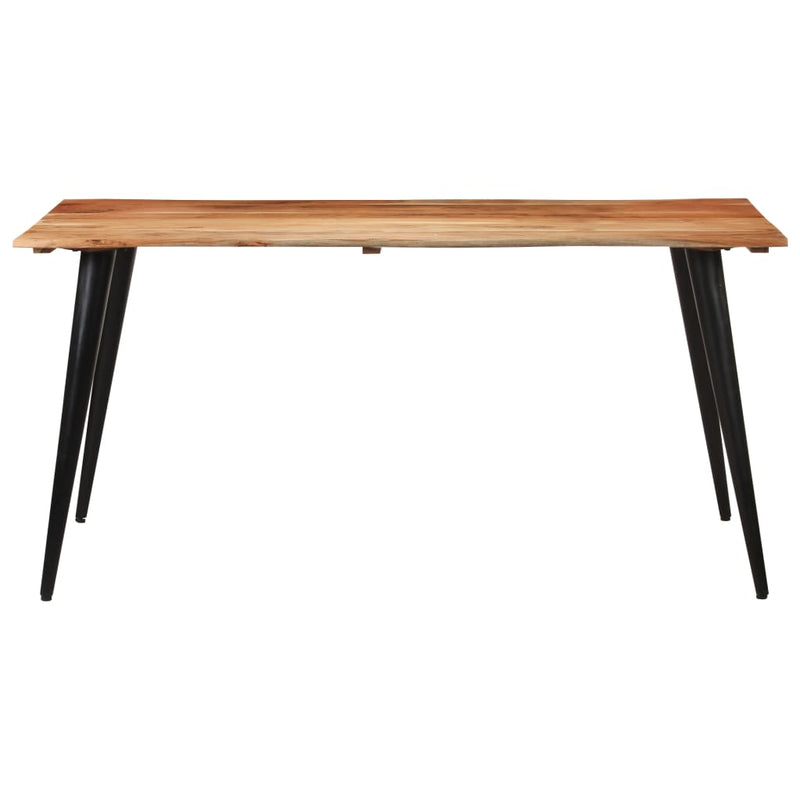 Dining_Table_with_Live_Edges_160x80x75_cm_Solid_Acacia_Wood_IMAGE_2_EAN:8720286060698
