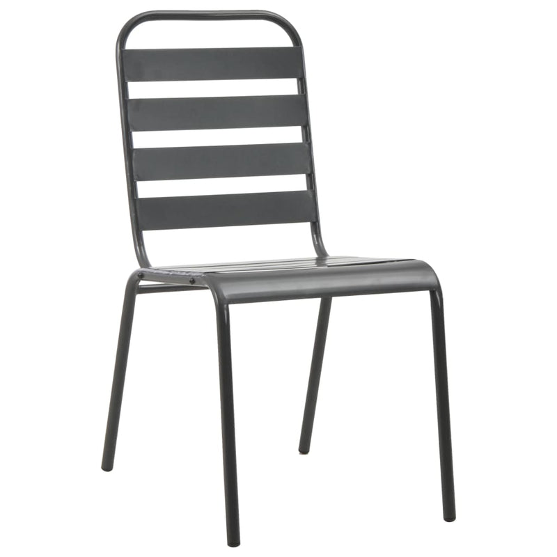Outdoor_Chairs_4_pcs_Slatted_Design_Steel_Dark_Grey_IMAGE_2_EAN:8720286065914
