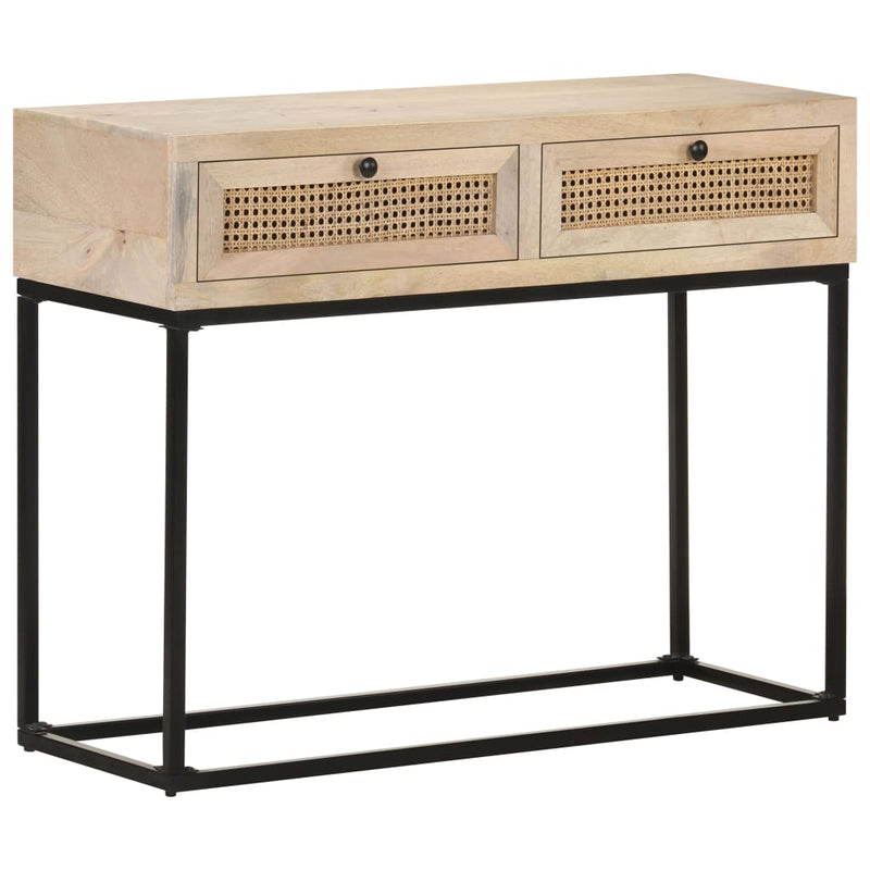 Console_Table_100x35x76_cm_Solid_Mango_Wood_and_Natural_Cane_IMAGE_9_EAN:8720286066652