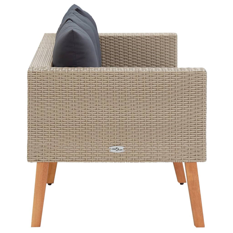2-Seater_Garden_Sofa_with_Cushions_Poly_Rattan_Beige_IMAGE_3_EAN:8720286073551