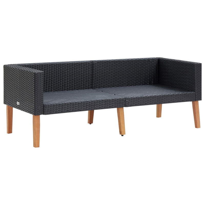 2-Seater_Garden_Sofa_with_Cushions_Poly_Rattan_Black_IMAGE_5_EAN:8720286073568