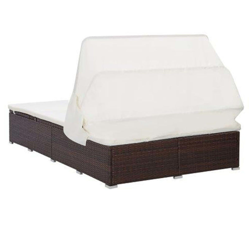 2-Person_Sunbed_with_Cushion_Poly_Rattan_Brown_IMAGE_4