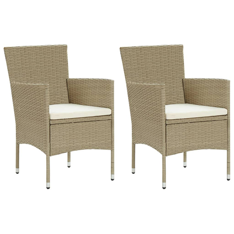 Garden_Dining_Chairs_2_pcs_Poly_Rattan_Beige_IMAGE_1_EAN:8720286089309