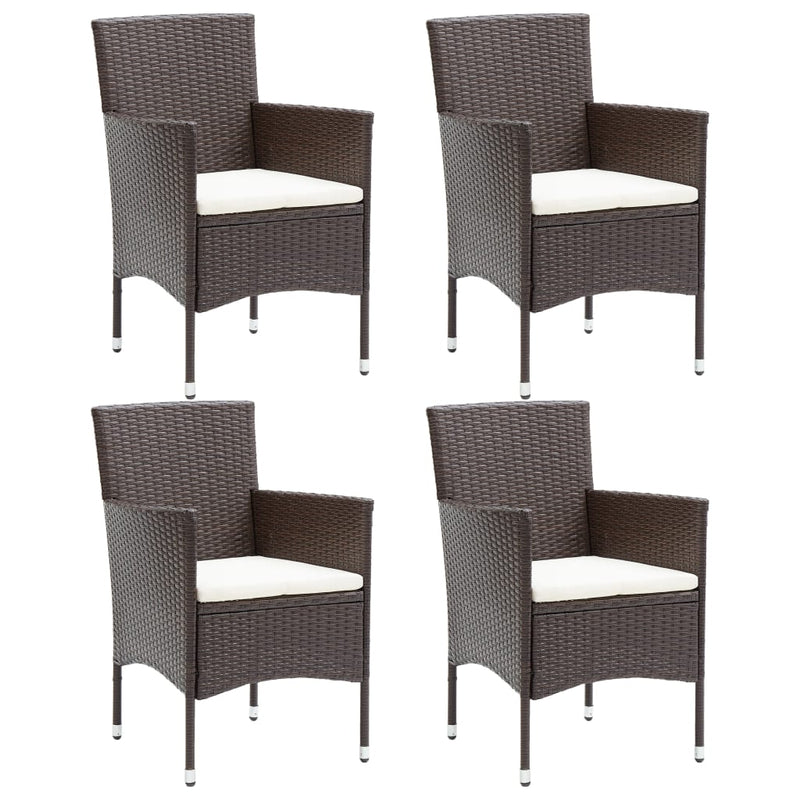 Garden_Dining_Chairs_4_pcs_Poly_Rattan_Brown_IMAGE_1_EAN:8720286089422