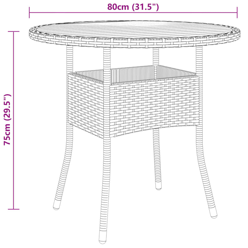 Garden_Table_Ø80x75_cm_Acacia_Wood_and_Poly_Rattan_Grey_IMAGE_4