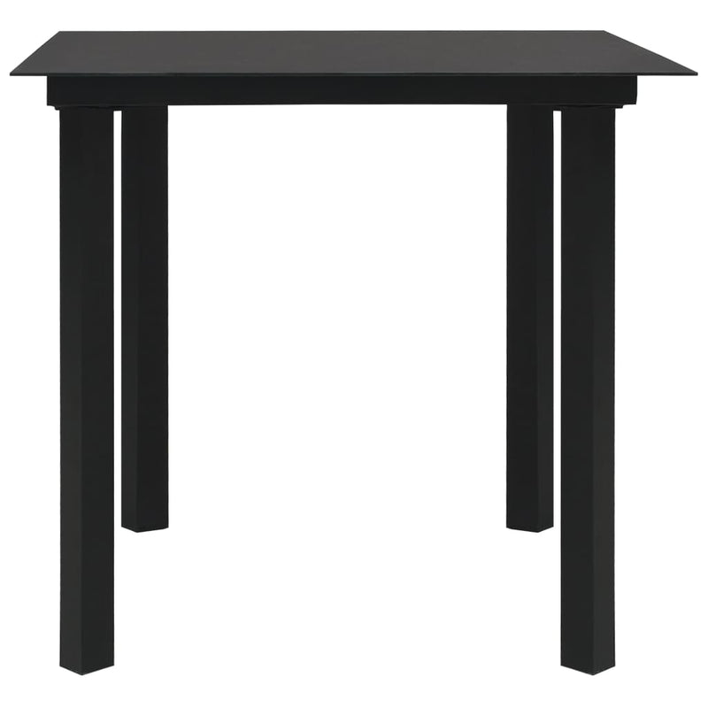 Garden_Dining_Table_Black_80x80x74_cm_Steel_and_Glass_IMAGE_2
