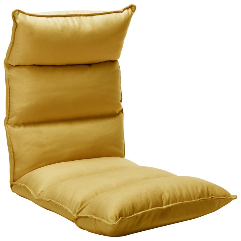 Folding_Floor_Chair_Mustard_Yellow_Fabric_IMAGE_1