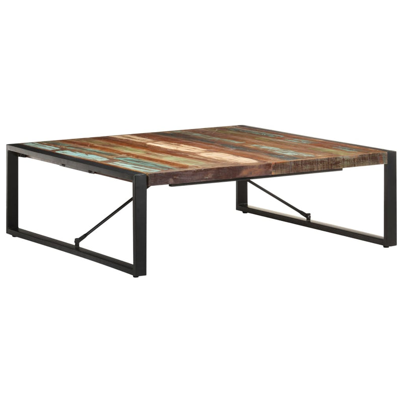 Coffee Table 120x120x40 cm Solid Wood Reclaimed