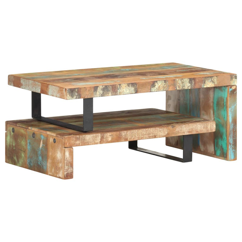 2_Piece_Coffee_Table_Set_Solid_Reclaimed_Wood_IMAGE_2
