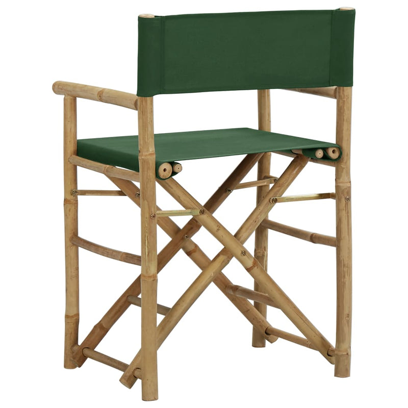 Folding_Director's_Chairs_2_pcs_Green_Bamboo_and_Fabric_IMAGE_5_EAN:8720286135419