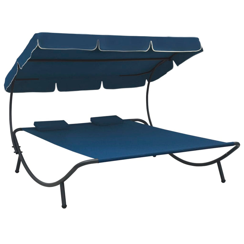 Outdoor_Lounge_Bed_with_Canopy_and_Pillows_Blue_IMAGE_1