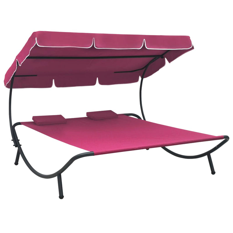 Outdoor_Lounge_Bed_with_Canopy_and_Pillows_Pink_IMAGE_1