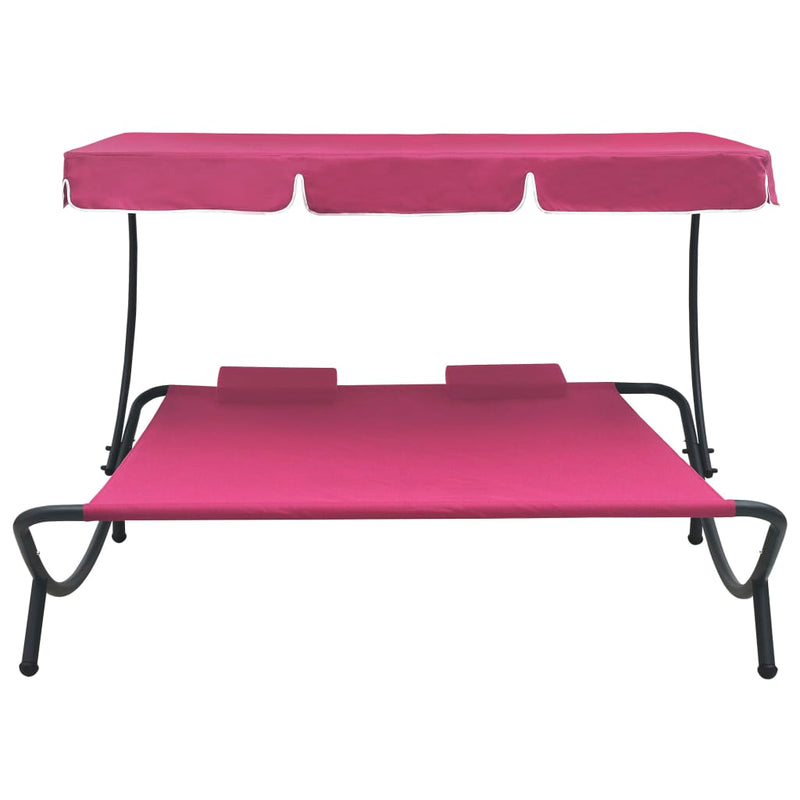 Outdoor_Lounge_Bed_with_Canopy_and_Pillows_Pink_IMAGE_2