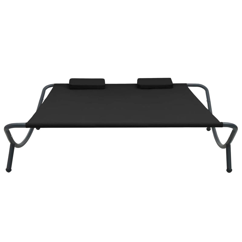 Outdoor_Lounge_Bed_Fabric_Black_IMAGE_2