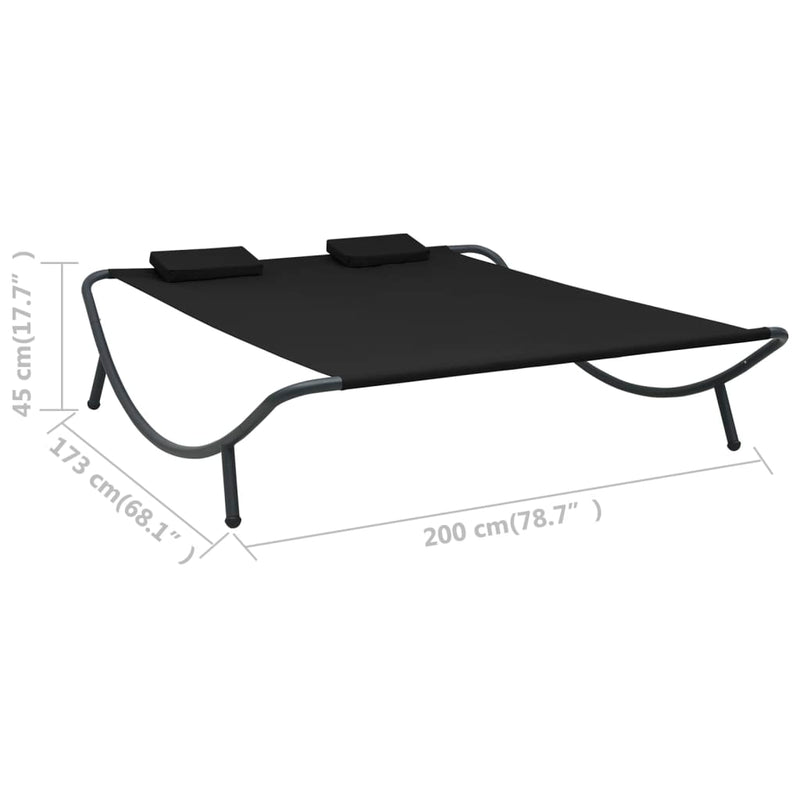 Outdoor_Lounge_Bed_Fabric_Black_IMAGE_7