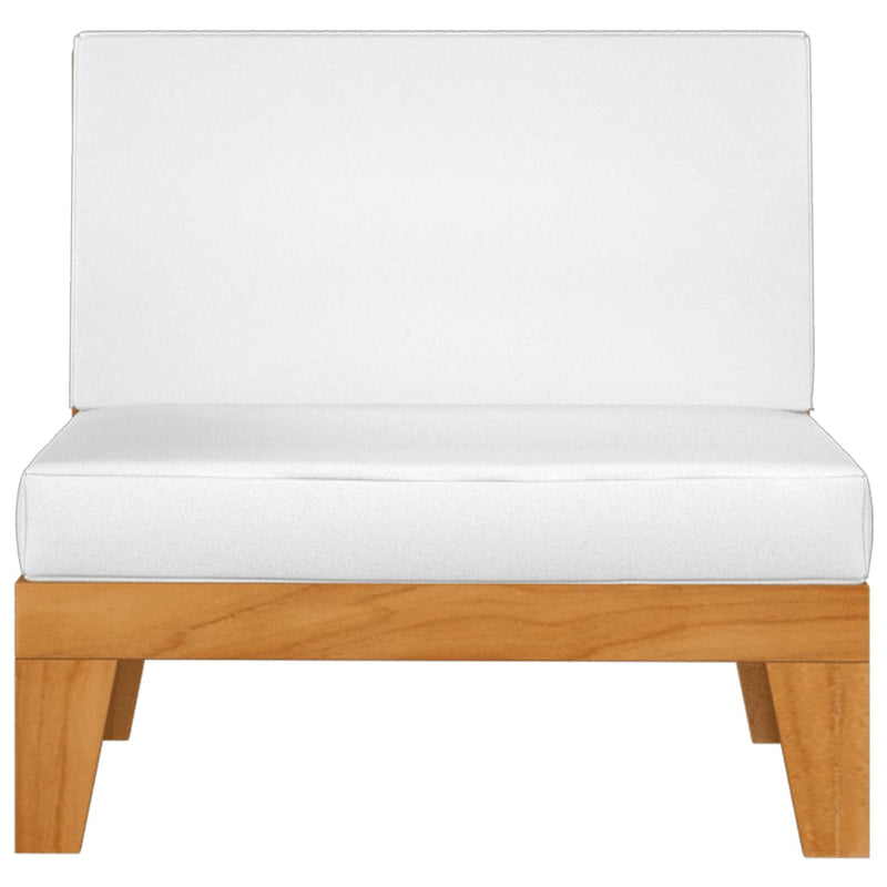 Sectional_Middle_Sofa_&_Cream_White_Cushions_Solid_Acacia_Wood_IMAGE_2