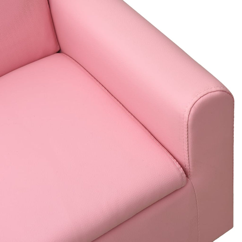 Children_Sofa_Pink_Faux_Leather_IMAGE_5