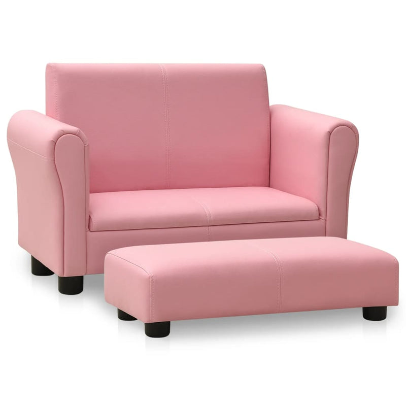 Children_Sofa_with_Stool_Pink_Faux_Leather_IMAGE_1_EAN:8720286152942