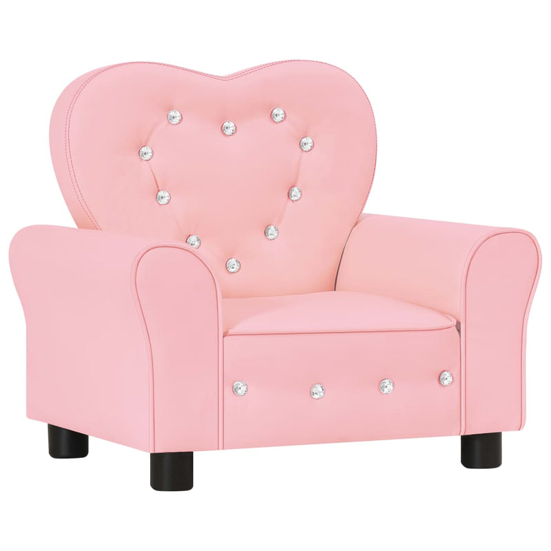 Children_Sofa_Pink_Faux_Leather_IMAGE_1_EAN:8720286153048