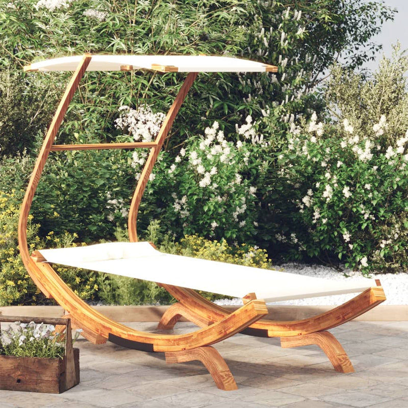 Outdoor_Lounge_Bed_with_Canopy_100x190x134_cm_Solid_Bent_Wood_Cream_IMAGE_1