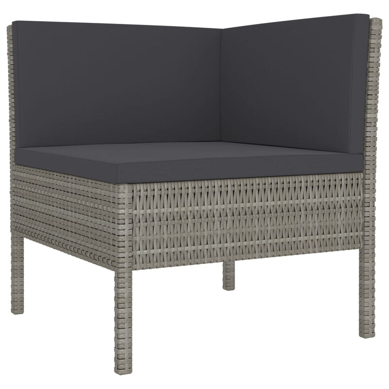 6_Piece_Garden_Lounge_Set_with_Cushions_Poly_Rattan_Grey_IMAGE_3