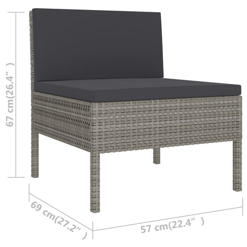 6_Piece_Garden_Lounge_Set_with_Cushions_Poly_Rattan_Grey_IMAGE_7