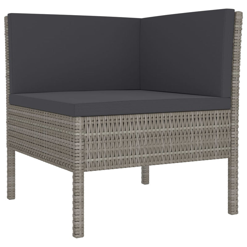 4_Piece_Garden_Lounge_Set_with_Cushions_Poly_Rattan_Grey_IMAGE_3