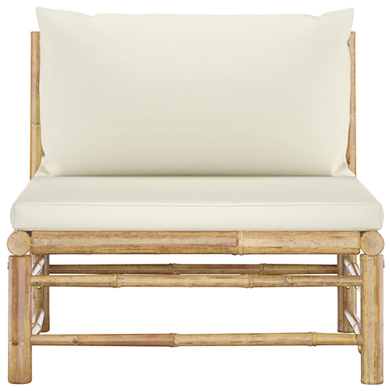 Garden_Middle_Sofa_with_Cream_White_Cushions_Bamboo_IMAGE_2_EAN:8720286188033