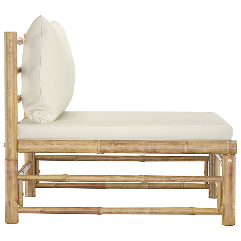 Garden_Middle_Sofa_with_Cream_White_Cushions_Bamboo_IMAGE_3_EAN:8720286188033