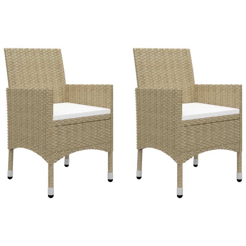 3_Piece_Bistro_Set_Poly_Rattan_and_Tempered_Glass_Beige_IMAGE_3