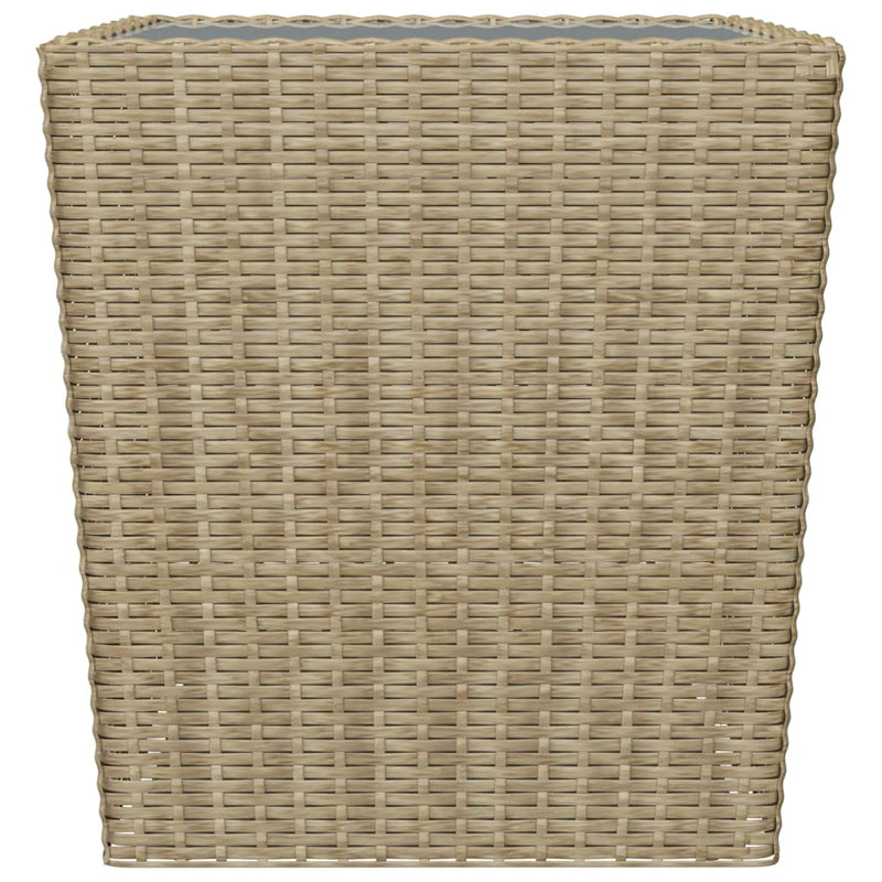 3_Piece_Bistro_Set_Poly_Rattan_and_Tempered_Glass_Beige_IMAGE_10