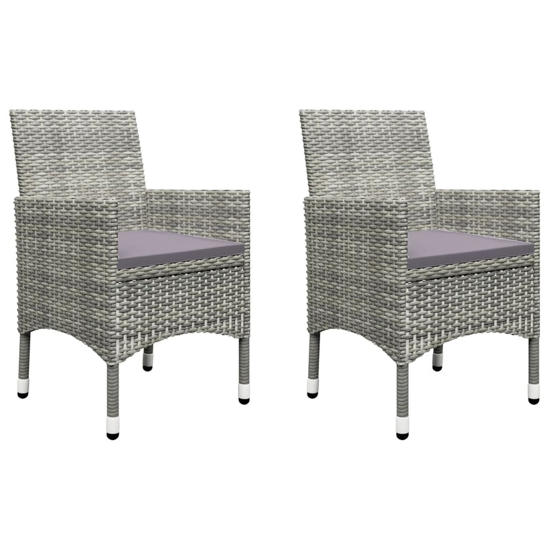 3_Piece_Garden_Bistro_Set_Poly_Rattan_and_Tempered_Glass_Grey_IMAGE_3