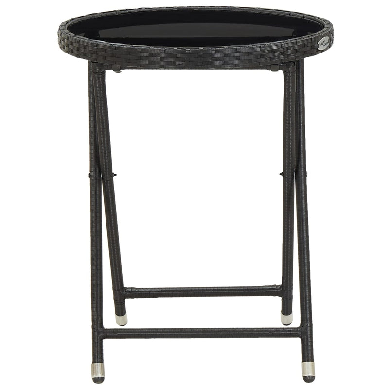 5_Piece_Garden_Bistro_Set_Poly_Rattan_and_Tempered_Glass_Black_IMAGE_8