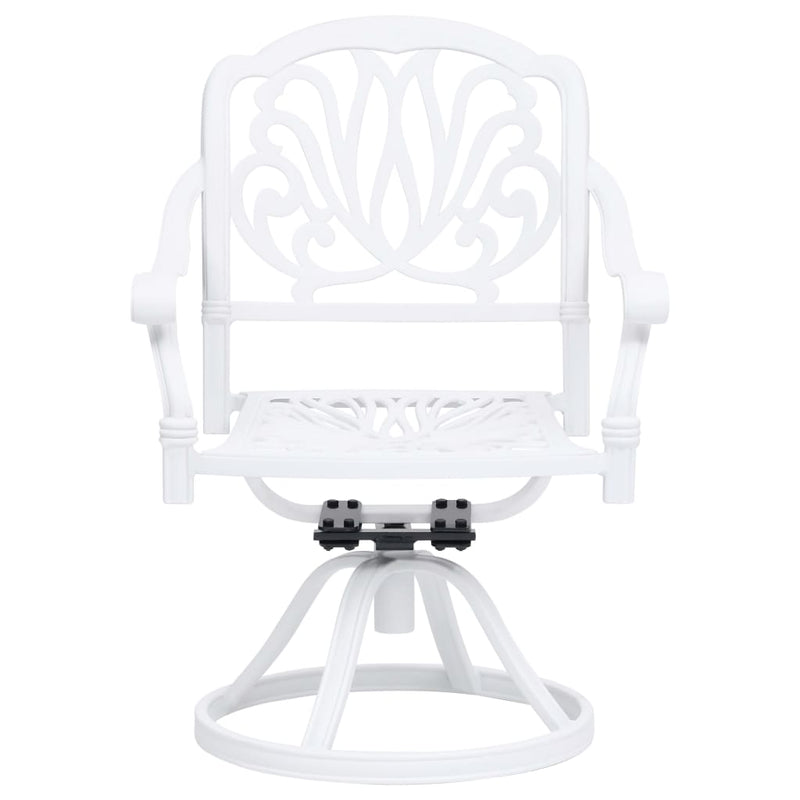 Swivel_Garden_Chairs_2_pcs_Cast_Aluminium_White_IMAGE_3_EAN:8720286205815