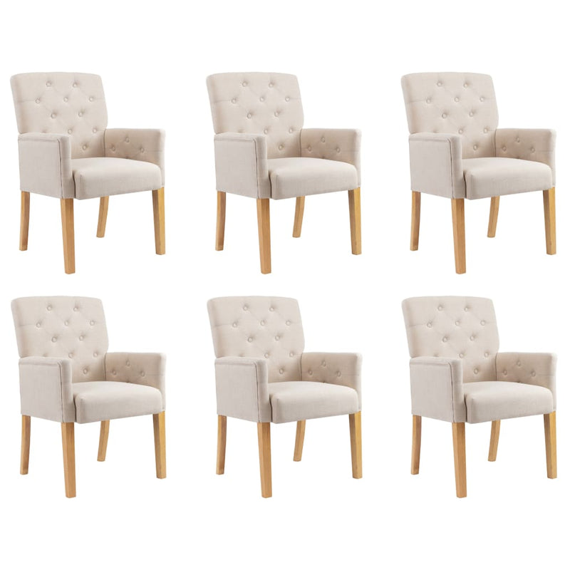 Dining_Chairs_with_Armrests_6_pcs_Beige_Fabric_IMAGE_1