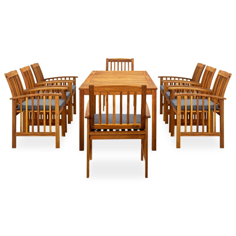 9_Piece_Garden_Dining_Set_with_Cushions_Solid_Acacia_Wood_IMAGE_2