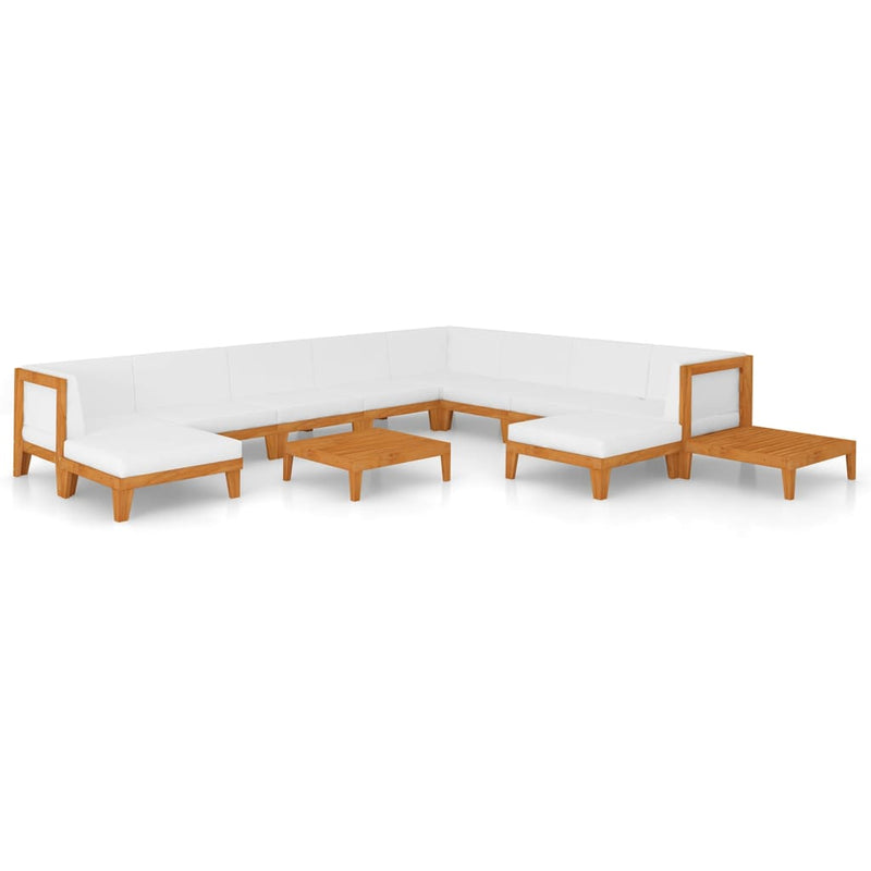 12_Piece_Garden_Lounge_Set_with_Cushions_Solid_Acacia_Wood_IMAGE_2